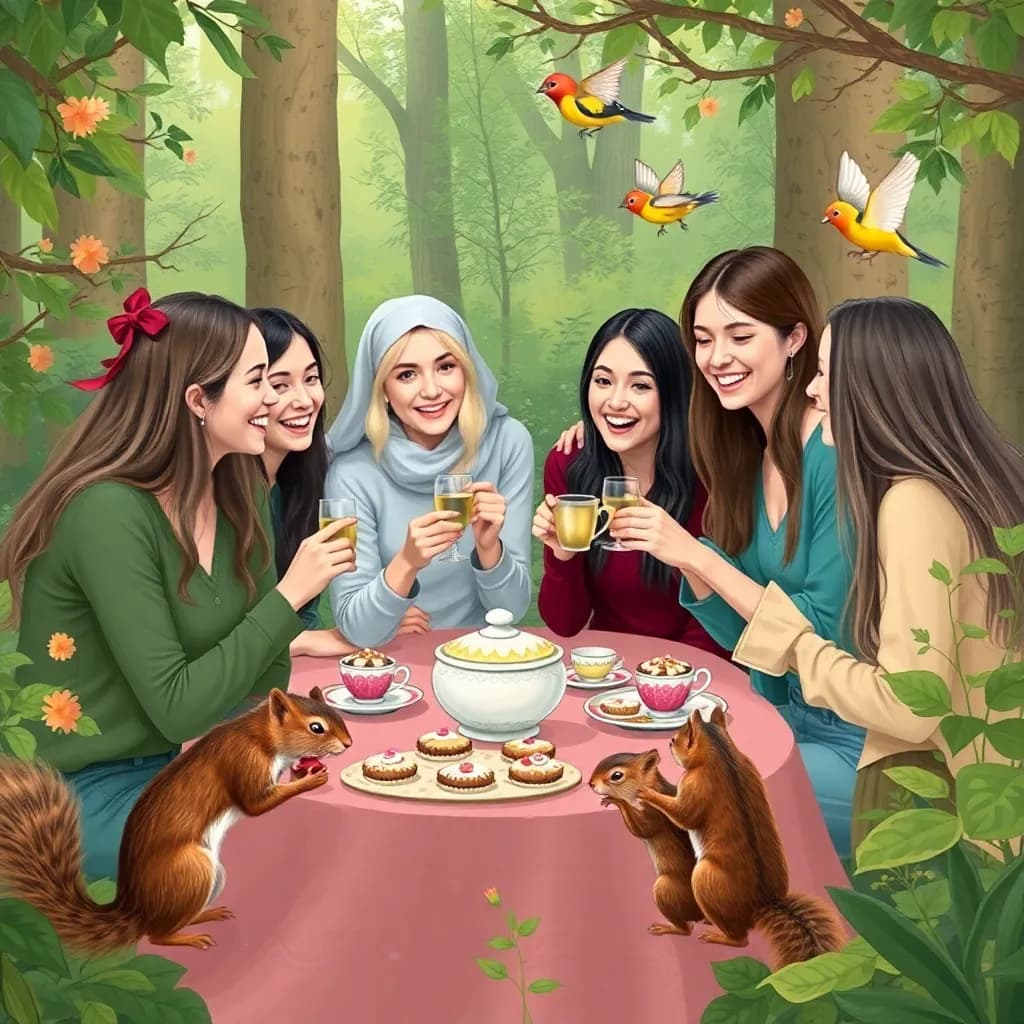 Whimsical Forest Tea Party